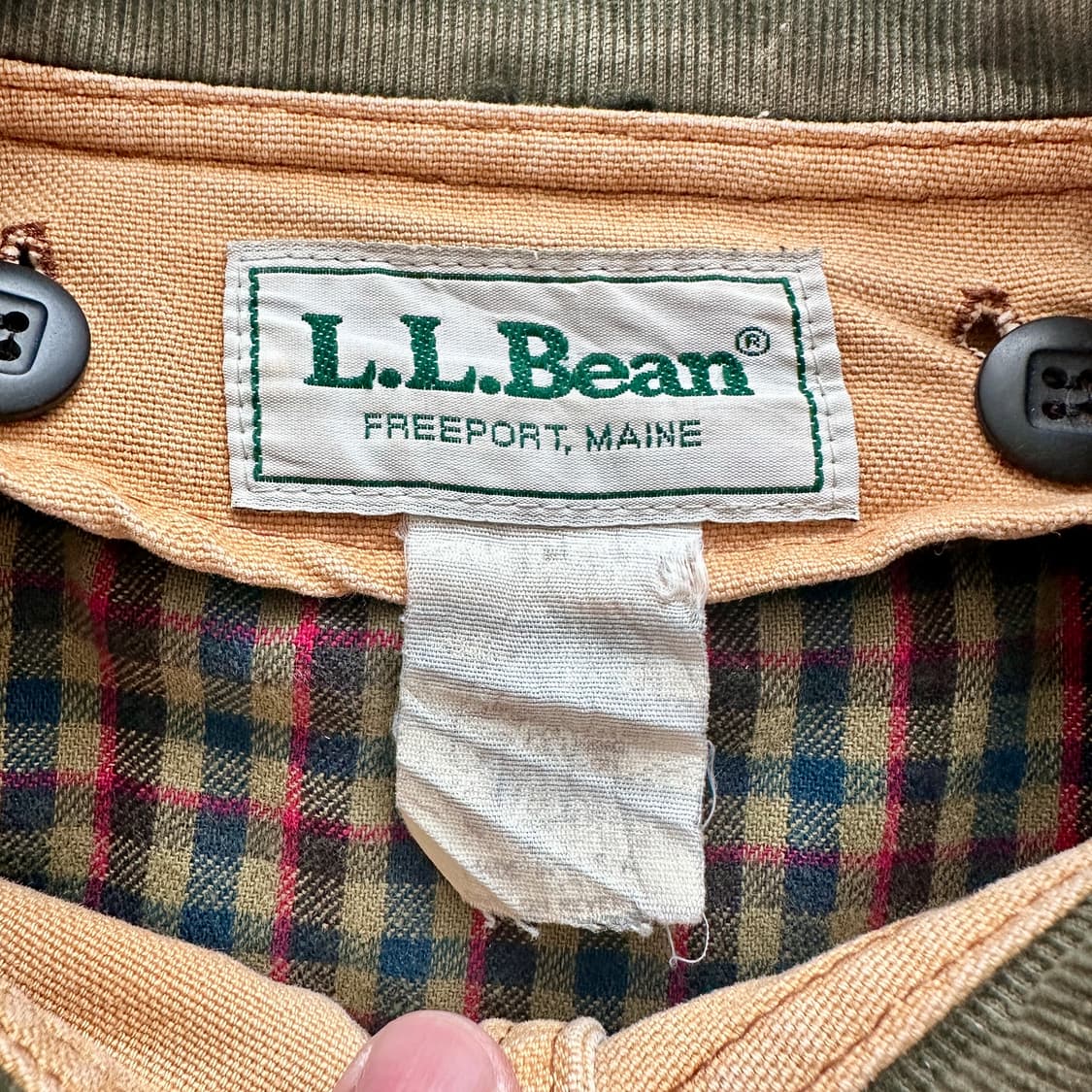 90s 엘엘빈 헌팅 자켓 프리마로프트 안감 MADE IN USA  상품이미지5