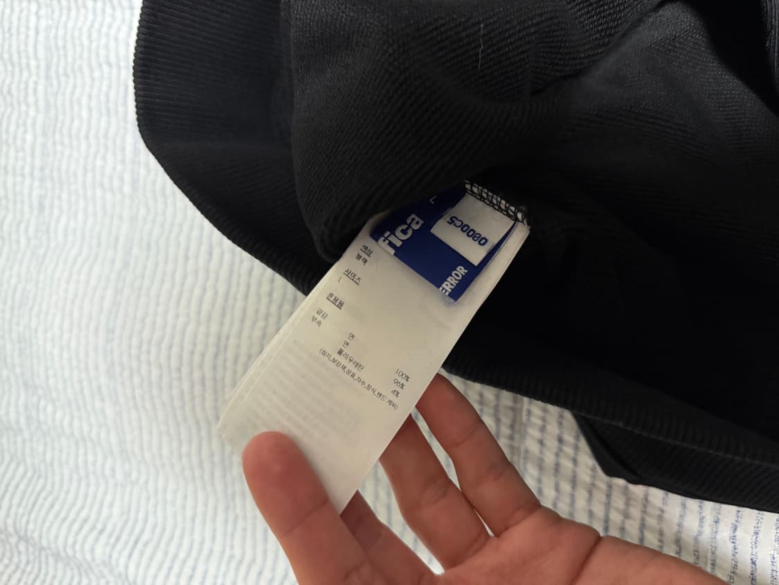 아더에러 시그니피컨트 후드집업01 블랙 L 상품이미지3