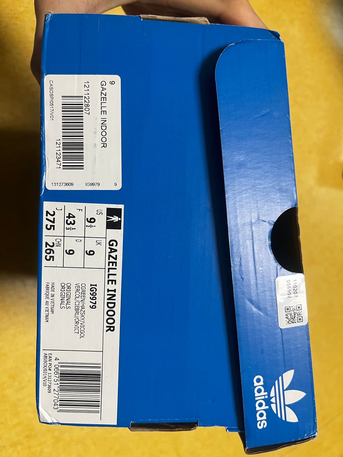 아디다스 가젤 그린 275 (상자있음) 상품이미지5