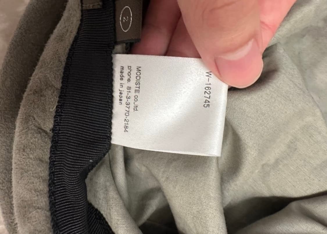 Kijima takayuki goat suede casquette hat 상품이미지7