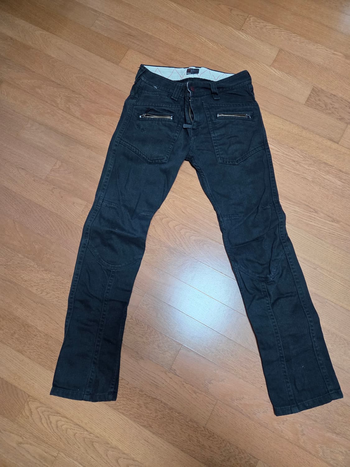 빈티지 디젤 검은속 면바지 남녀공용 28인치 상품이미지1