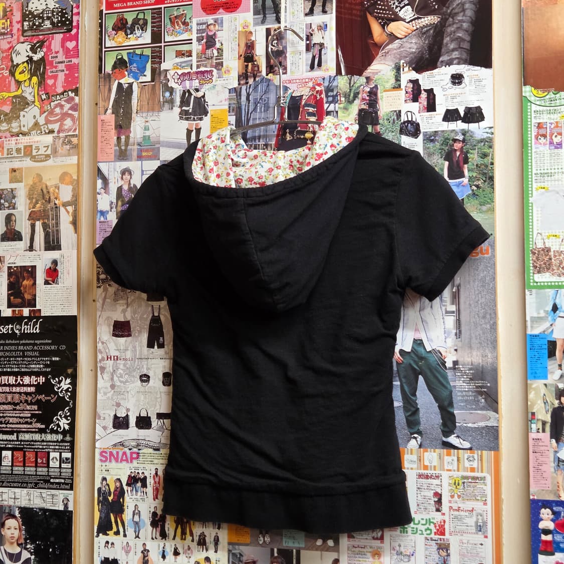 JPN 리즈리사 리버시블 반팔 후드집업 상품이미지5