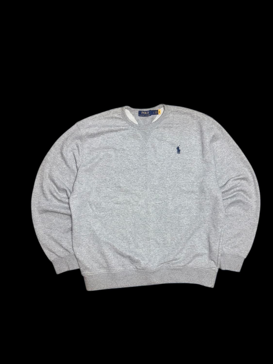 폴로 랄프로렌 그레이 맨투맨 (qr 인증) 상품이미지1