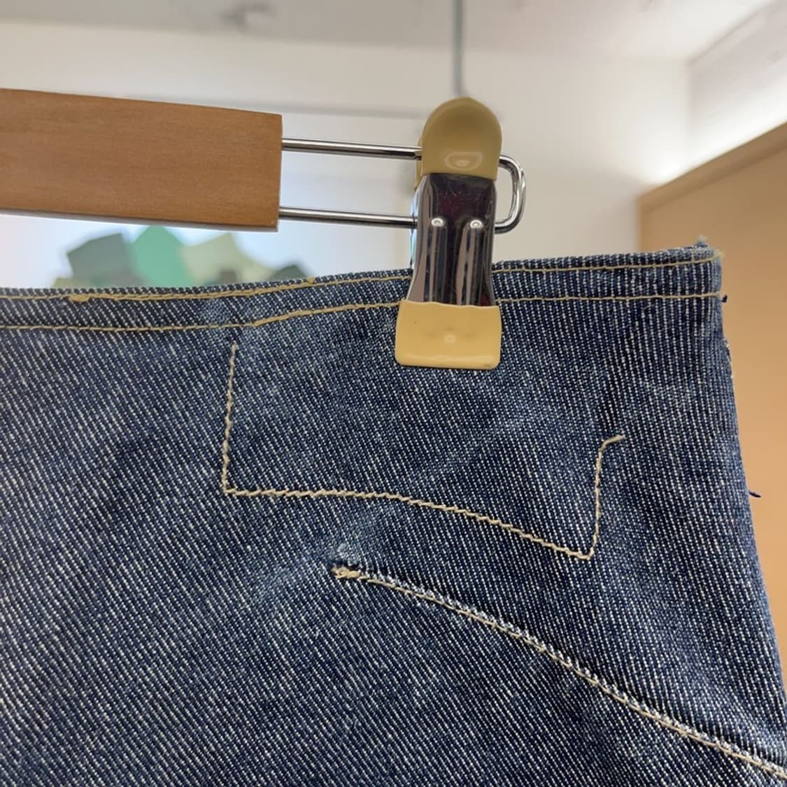 리바이스 엔지니어드 데님 스커트 청치마 M C08956 상품이미지5