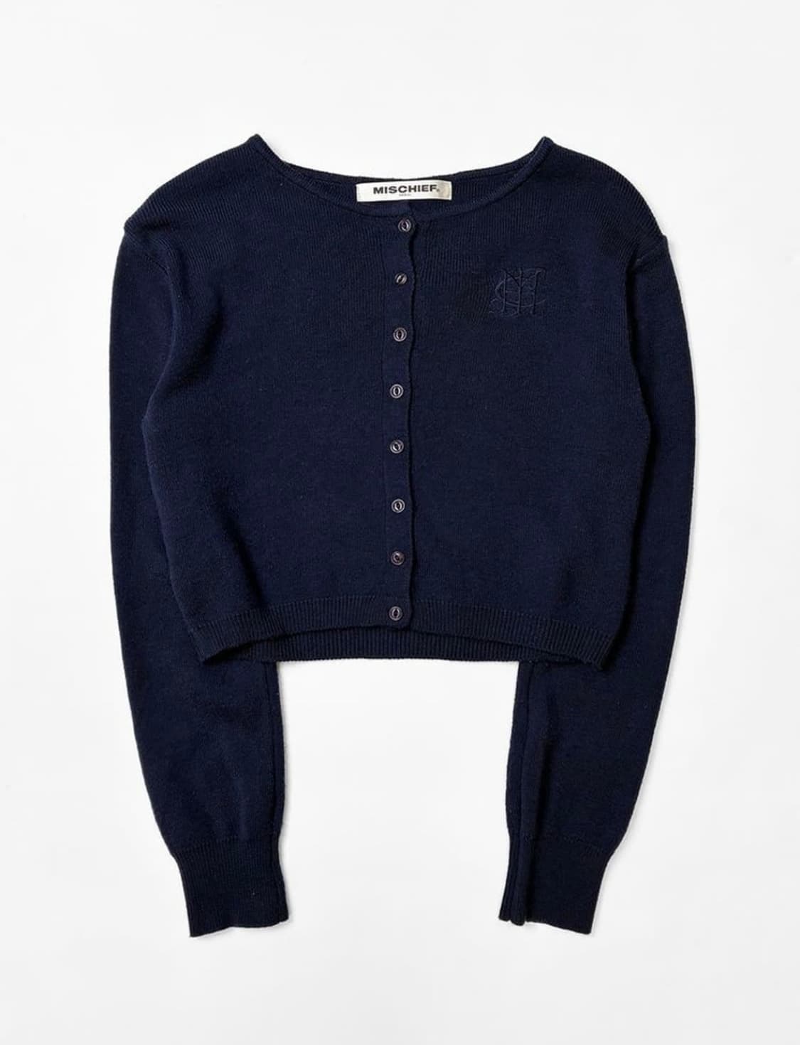 미스치프 크롭 가디건 상품이미지1