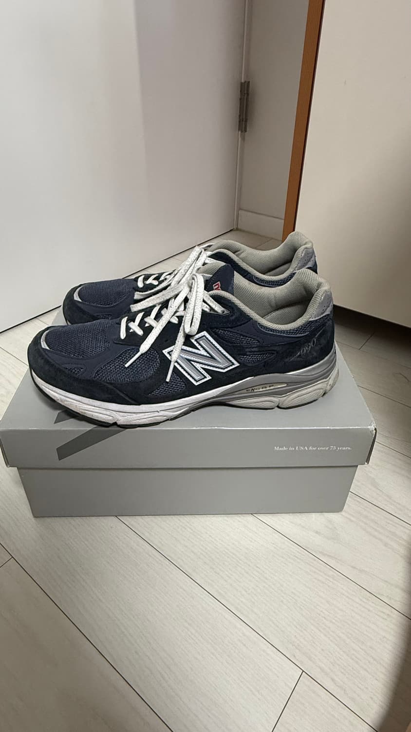 뉴발란스 990v3 네이비 275 상품이미지1