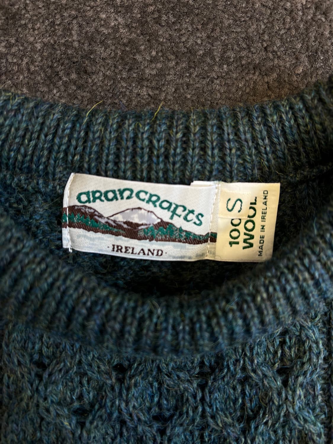 Aran Crafts 아란 크래프트 피셔맨 니트 S 상품이미지3