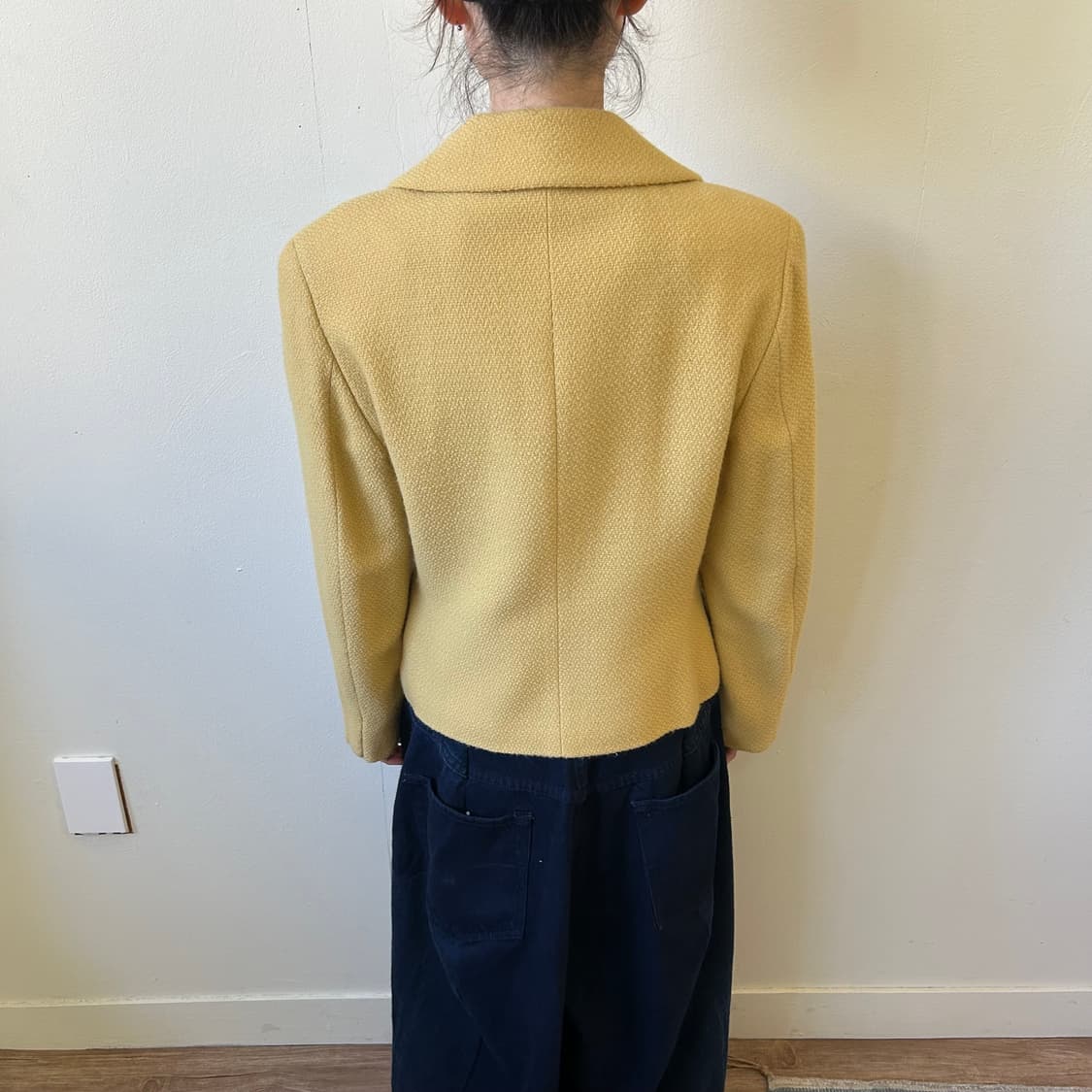 버버리 트위드 자켓 상품이미지3