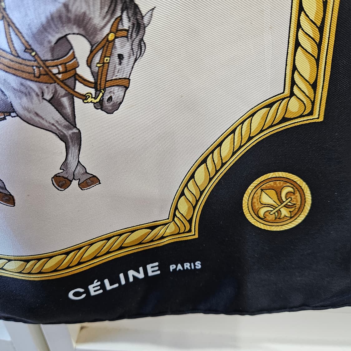 셀린느 빈티지 실크스카프 상품이미지6