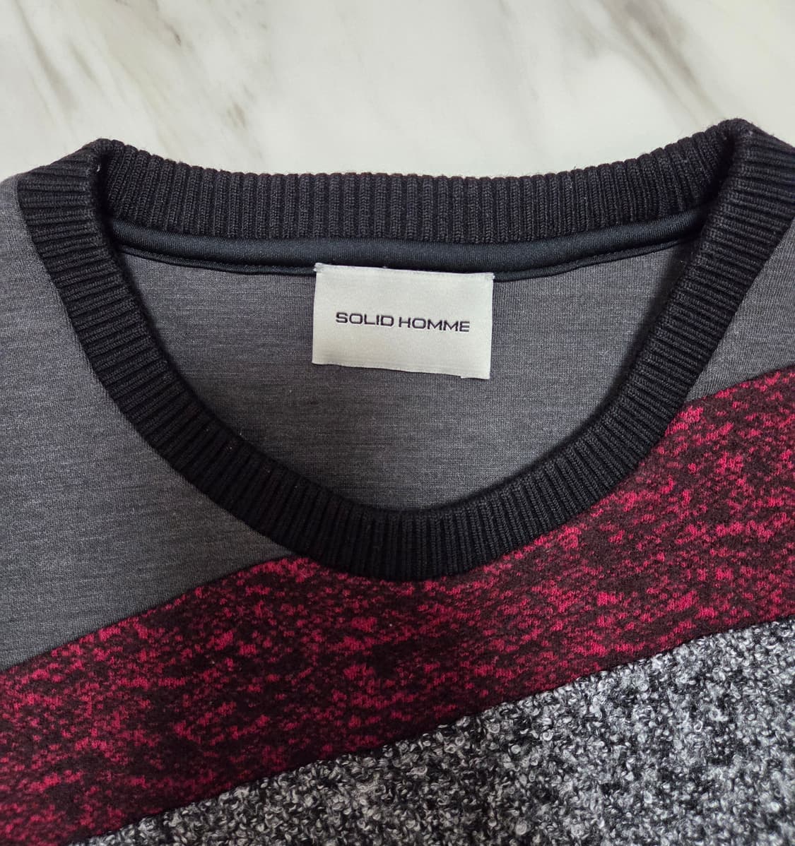 솔리드옴므 레이온 맨투맨  상품이미지6