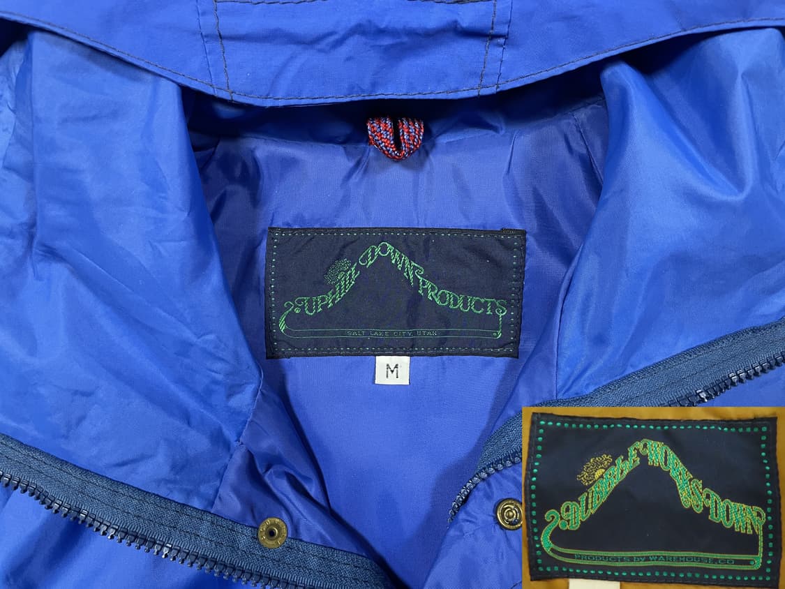 100) 웨어하우스 원판 70's 업힐다운 프로덕트 마운틴자켓 상품이미지4