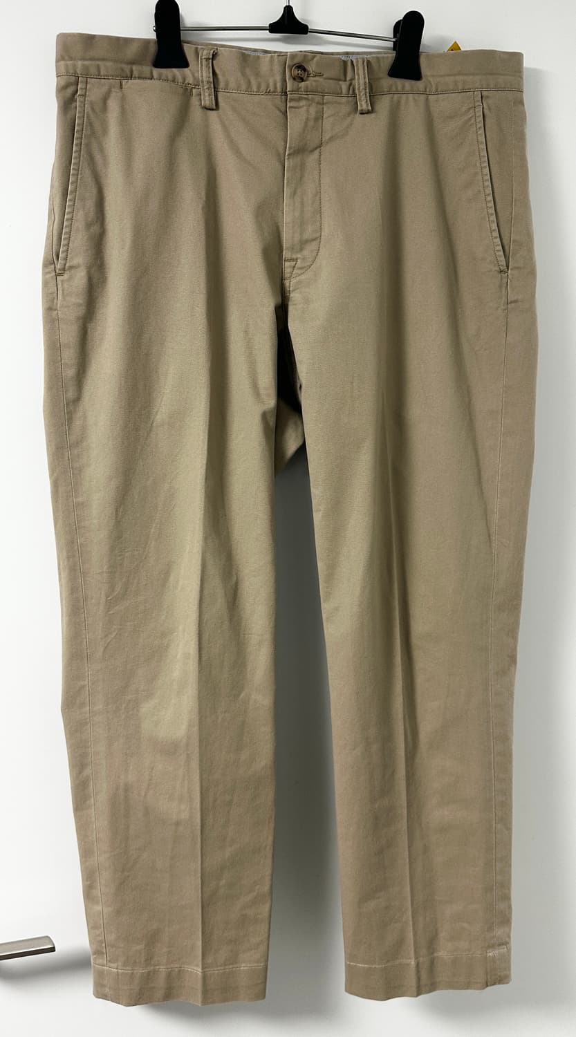 폴로 STRETCH STRAIGHT FIT 베이지 치노 팬츠 상품이미지1