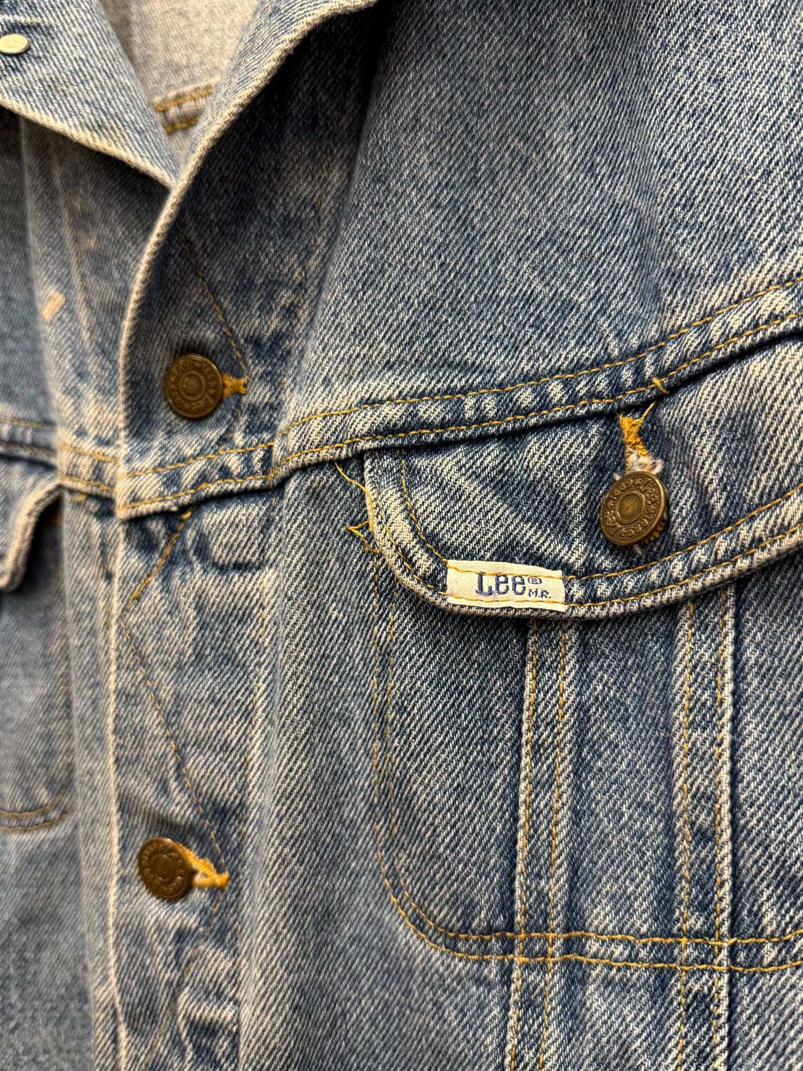 55) USA LEE Denim Trucker Jacket 상품이미지3