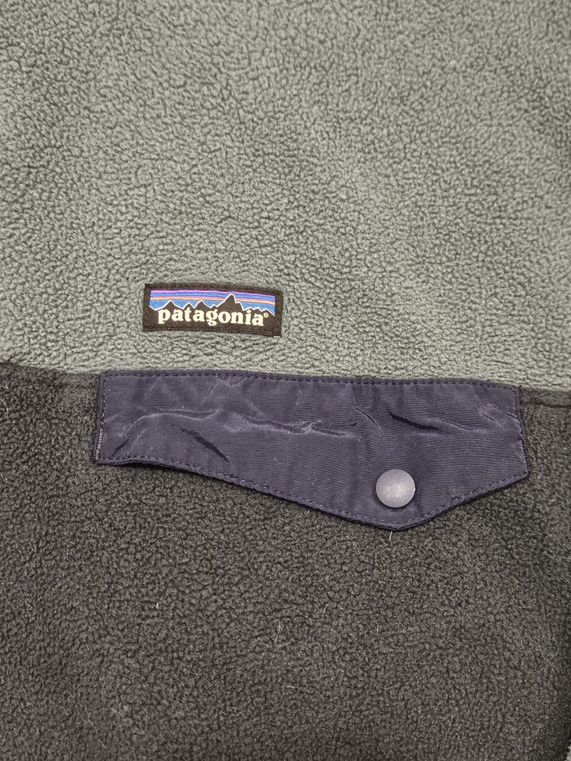 04FW 파타고니아 신칠라 스냅-티 플리스 REI CO-OP 그레이/차콜 상품이미지2