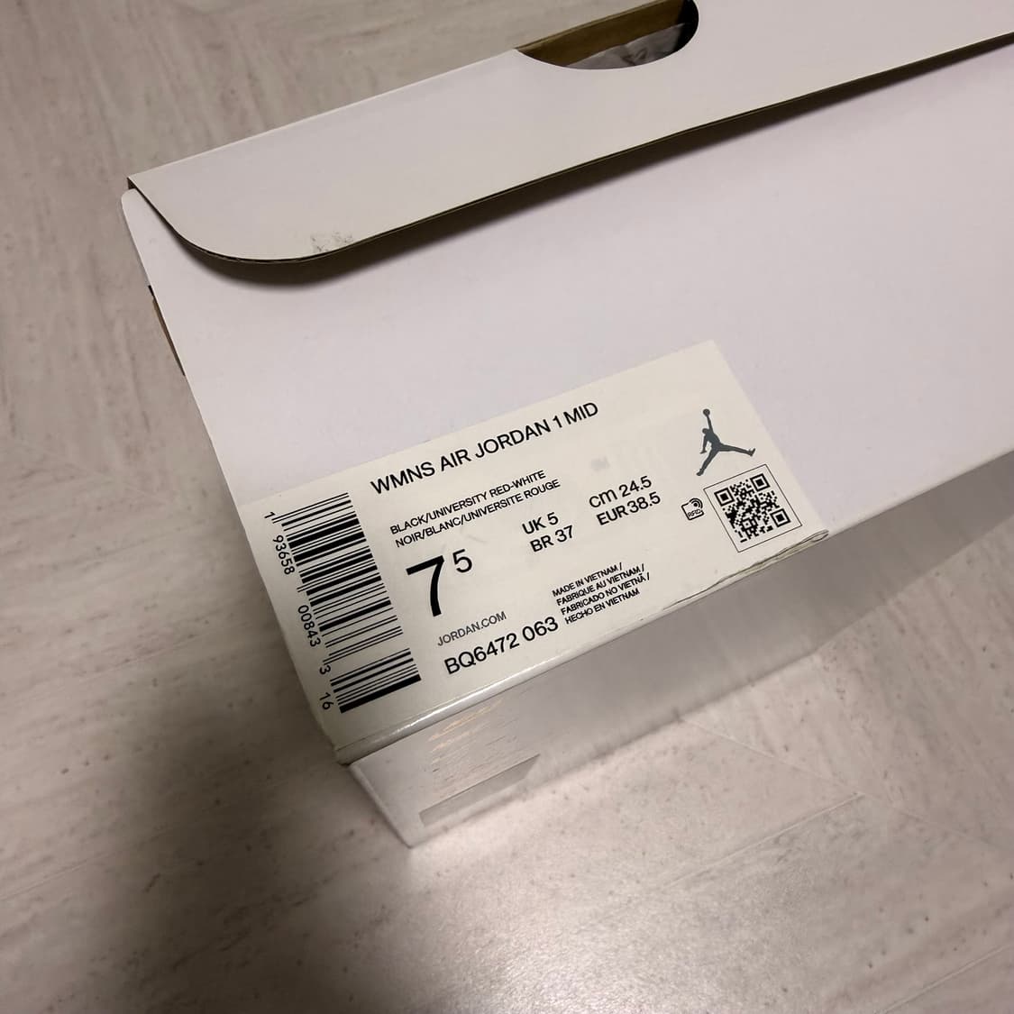 [W245] 조던 1 미드 얼터네이트 스우시 상품이미지7