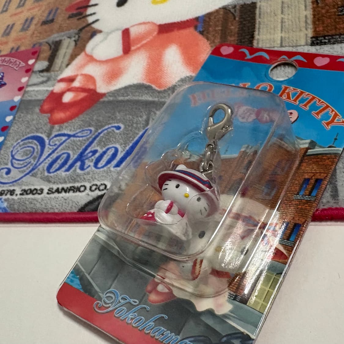 고전키티 손수건 키링 세트 상품이미지2