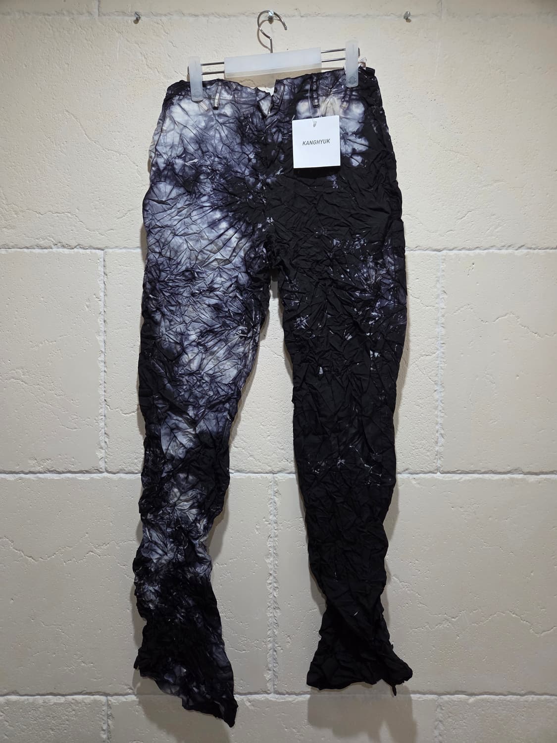 강혁 에어백 슈링크 플레어 트라우저 L 새상품 상품이미지1