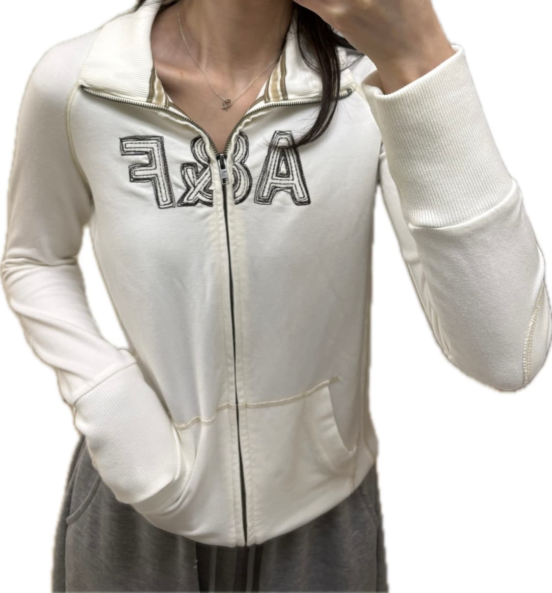 아베크롬비 트랙탑 투웨이 집업 L 상품이미지1