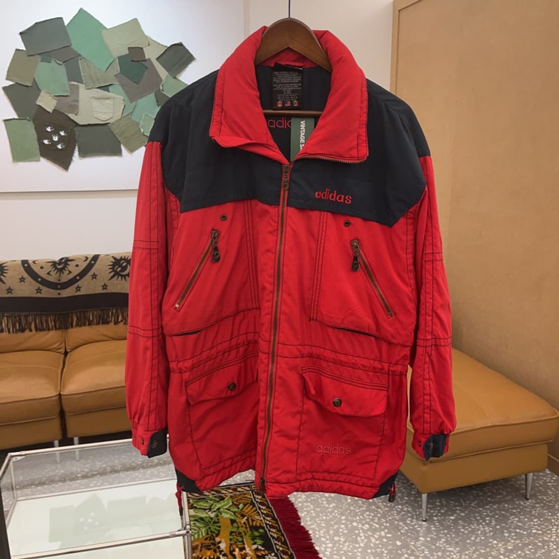 아디다스 올드스쿨 스펠아웃 윈드브레이커 바람막이 105 C06321 상품이미지2