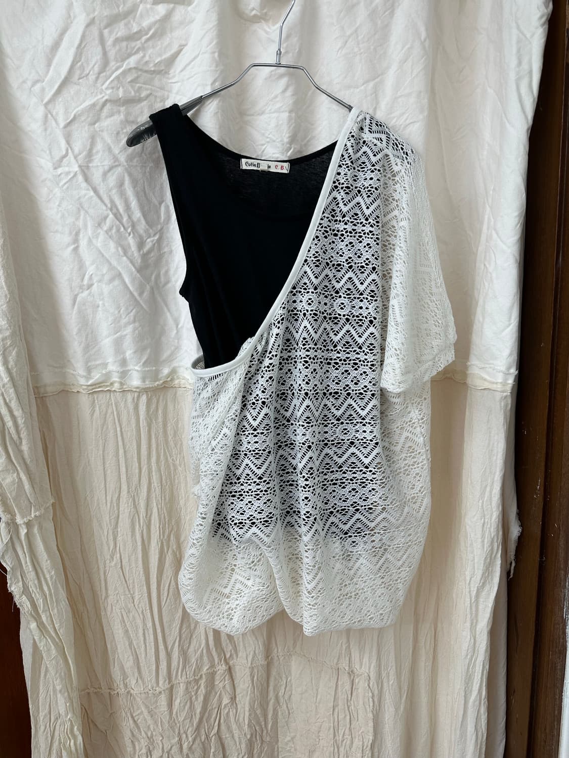 cutie blonde sleeveless+lace 상품이미지1