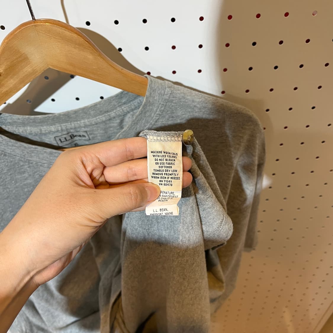 L.L.bean 엘엘빈 헨리넥 반팔 티셔츠 상품이미지4