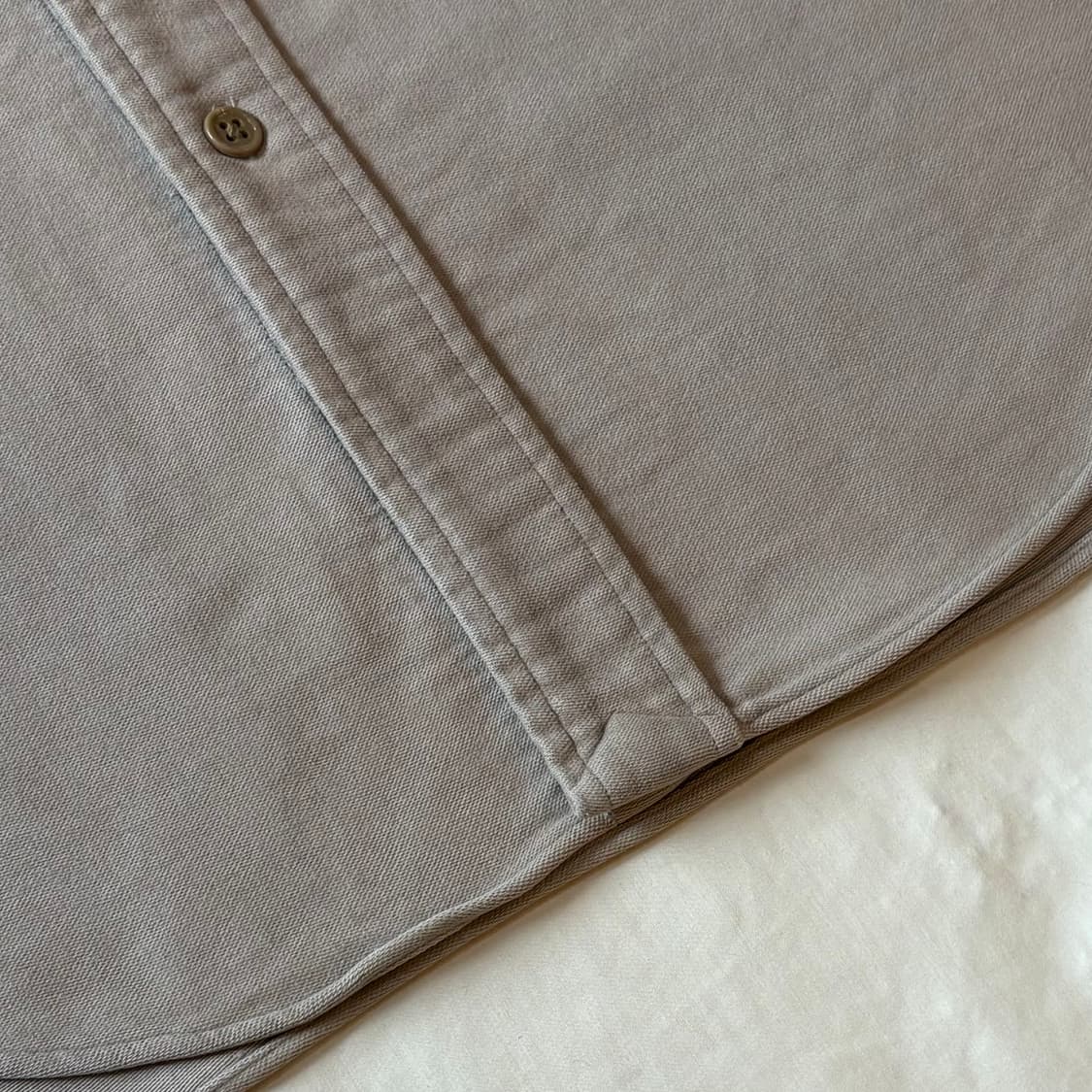 [107-109] 90s Polo Moleskin 코튼 투포켓 셔츠 상품이미지5