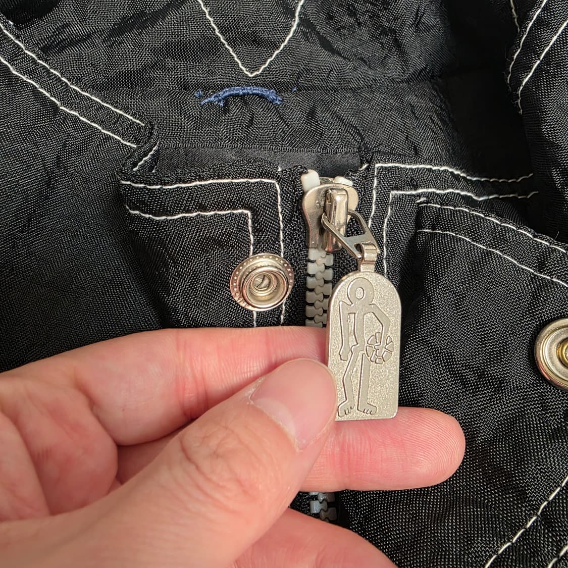 [아디다스] 경량 패딩 자켓 90s 스틱맨 레어템  상품이미지3