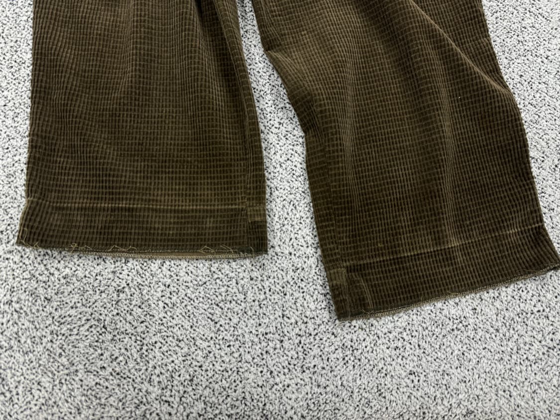 GIANNI VERSACE 90s 3턱 코듀로이 팬츠 상품이미지5