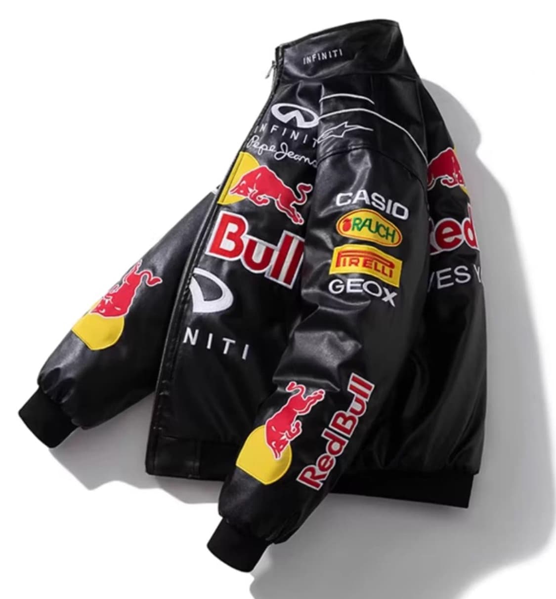 레드불 바이크 가죽자켓 래더자켓 레이싱 빈티지스타일 상품이미지3