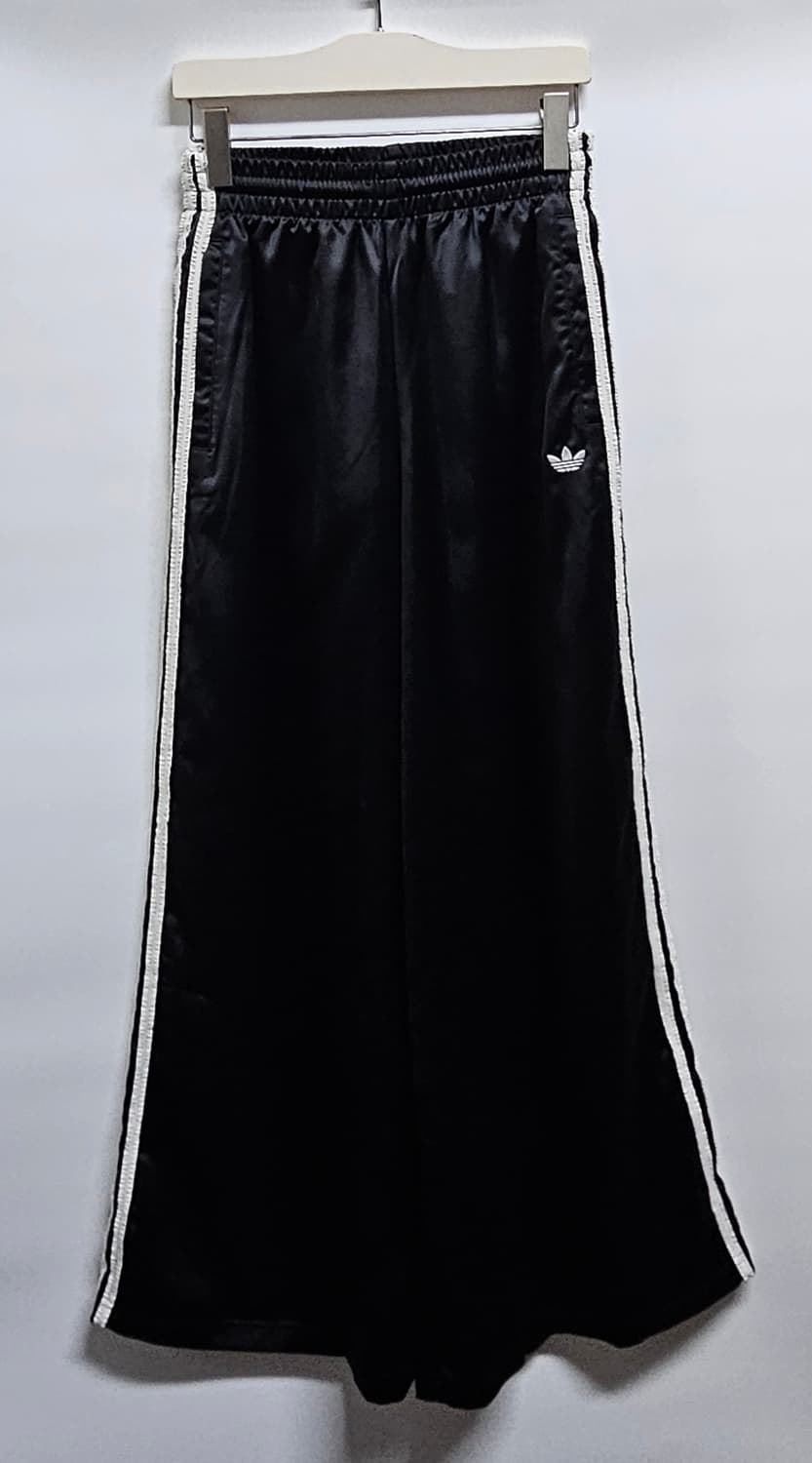 아디다스 여성 새틴 와이드 트랙팬츠 XS 상품이미지1