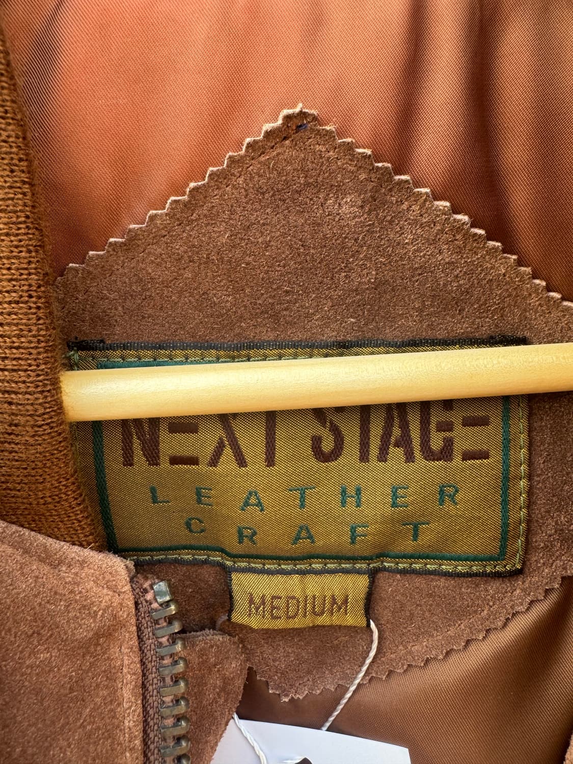 90s 일본 빈티지 국내생산 소가죽 스웨이드 레더 가죽 자켓 상품이미지5