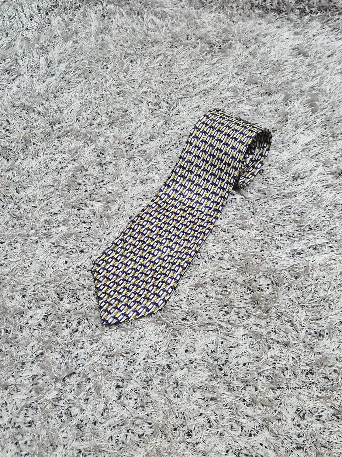 셀린느Celine 금장로고 패턴 넥타이 Free - N32 상품이미지1