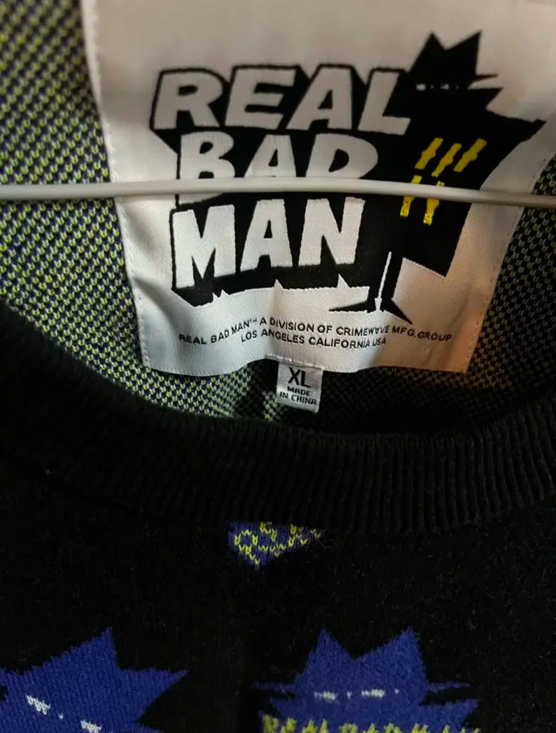 Real bad man 니트 (XL) 상품이미지2
