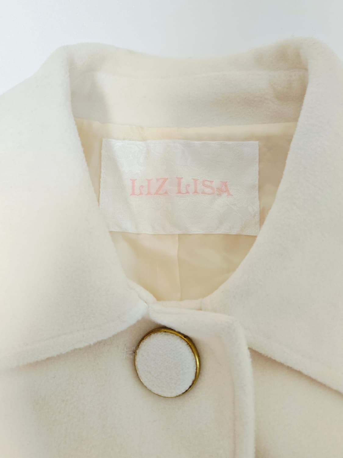 리즈리사 아이보리 코트 상품이미지8