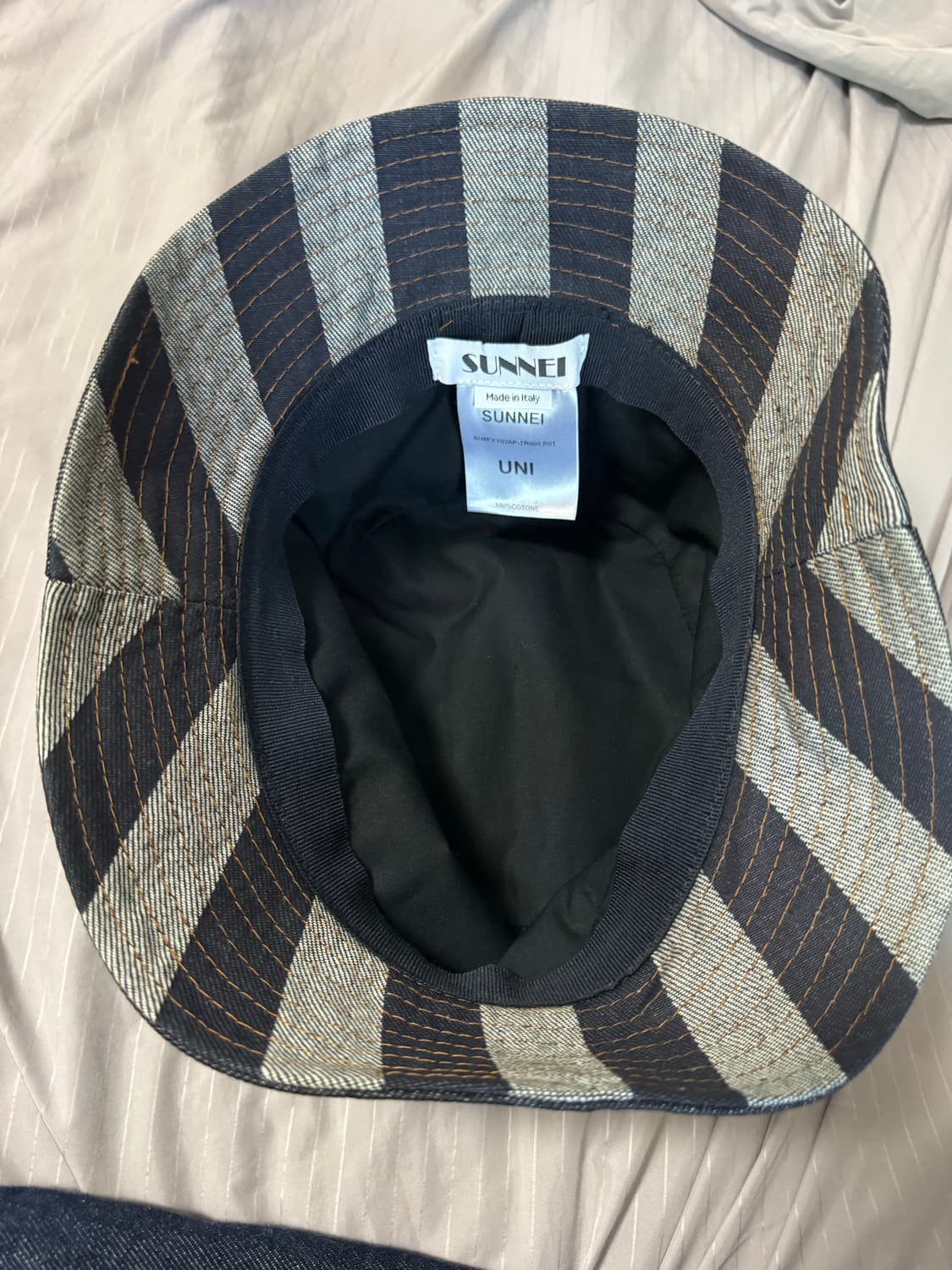 써네이 데님 버킷모자 상품이미지3