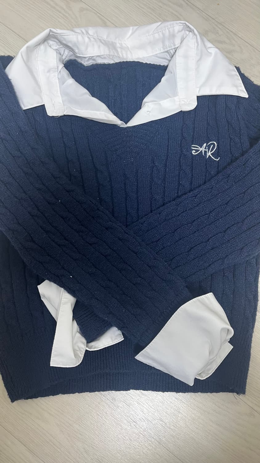 크롭셔츠 상품이미지1