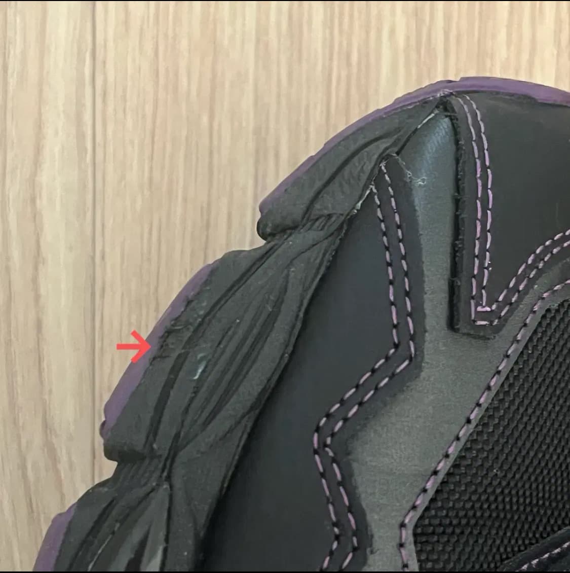 아식스 니들스 젤 NYC 블랙 퍼플 255 상품이미지6