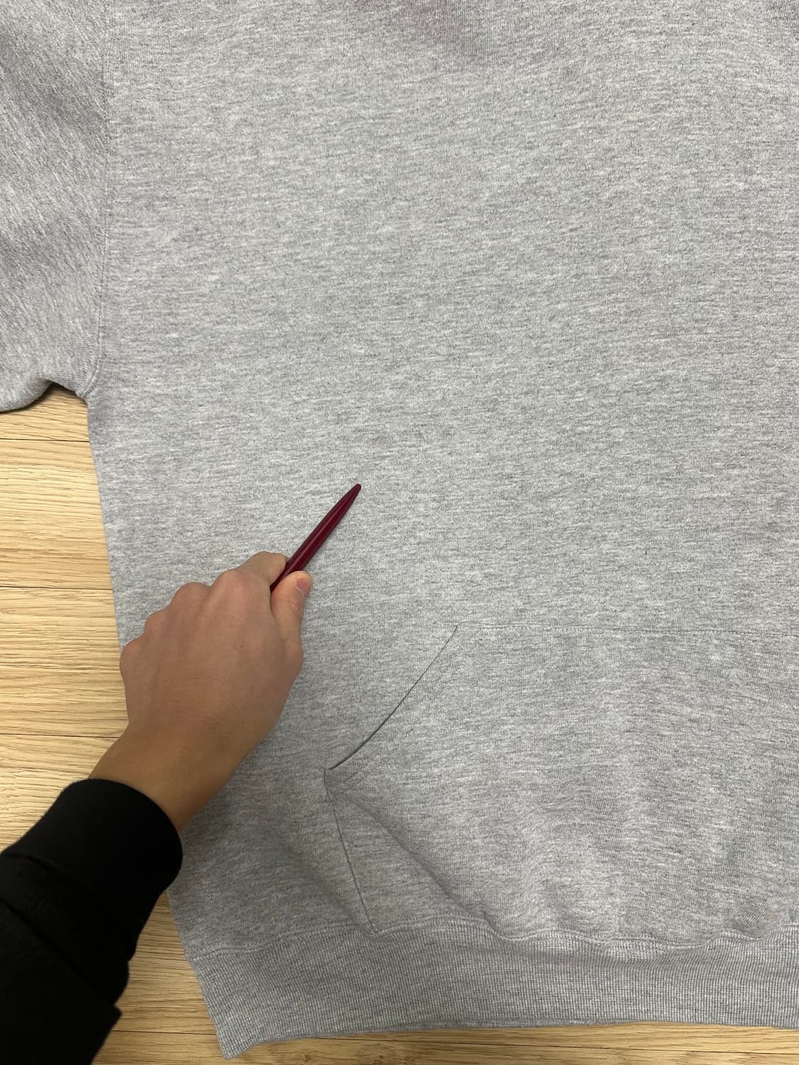 90s 빈티지 러셀 후드 그레이 XXL USA 상품이미지8