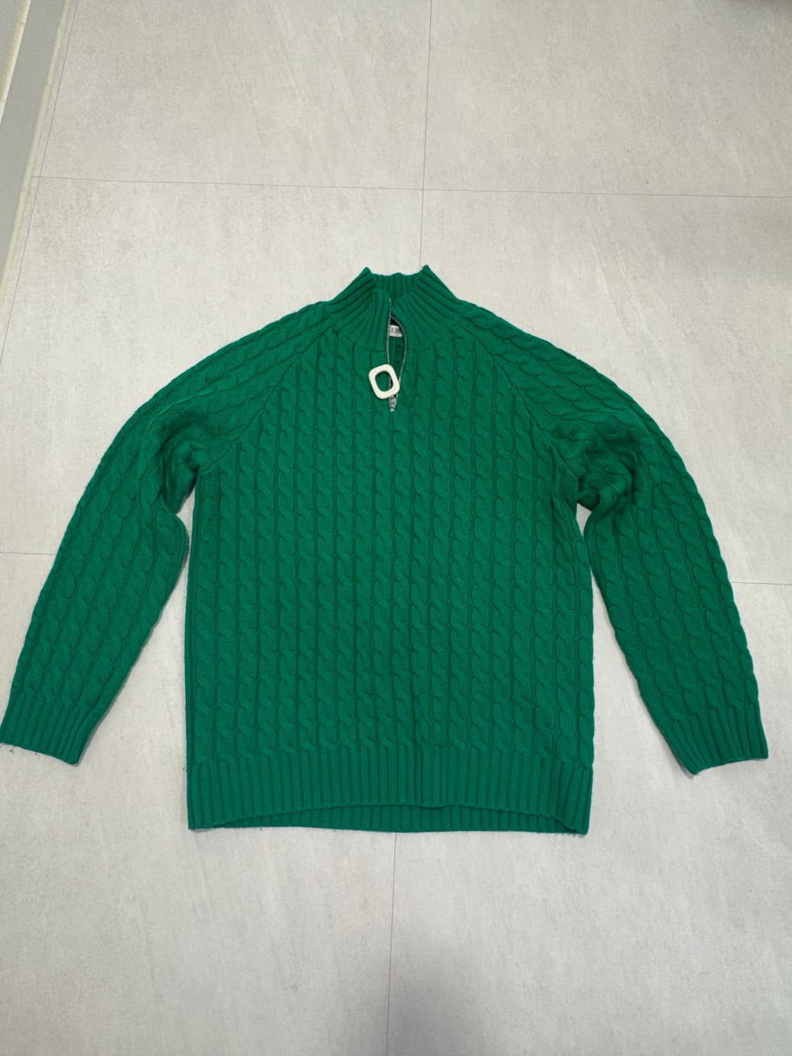 JW앤더슨 케이블 니트 그린 L 상품이미지1