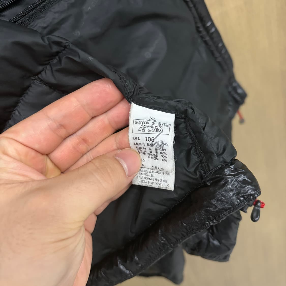 노스페이스 800필 구스다운 경량 패딩 (105/XL) 상품이미지7