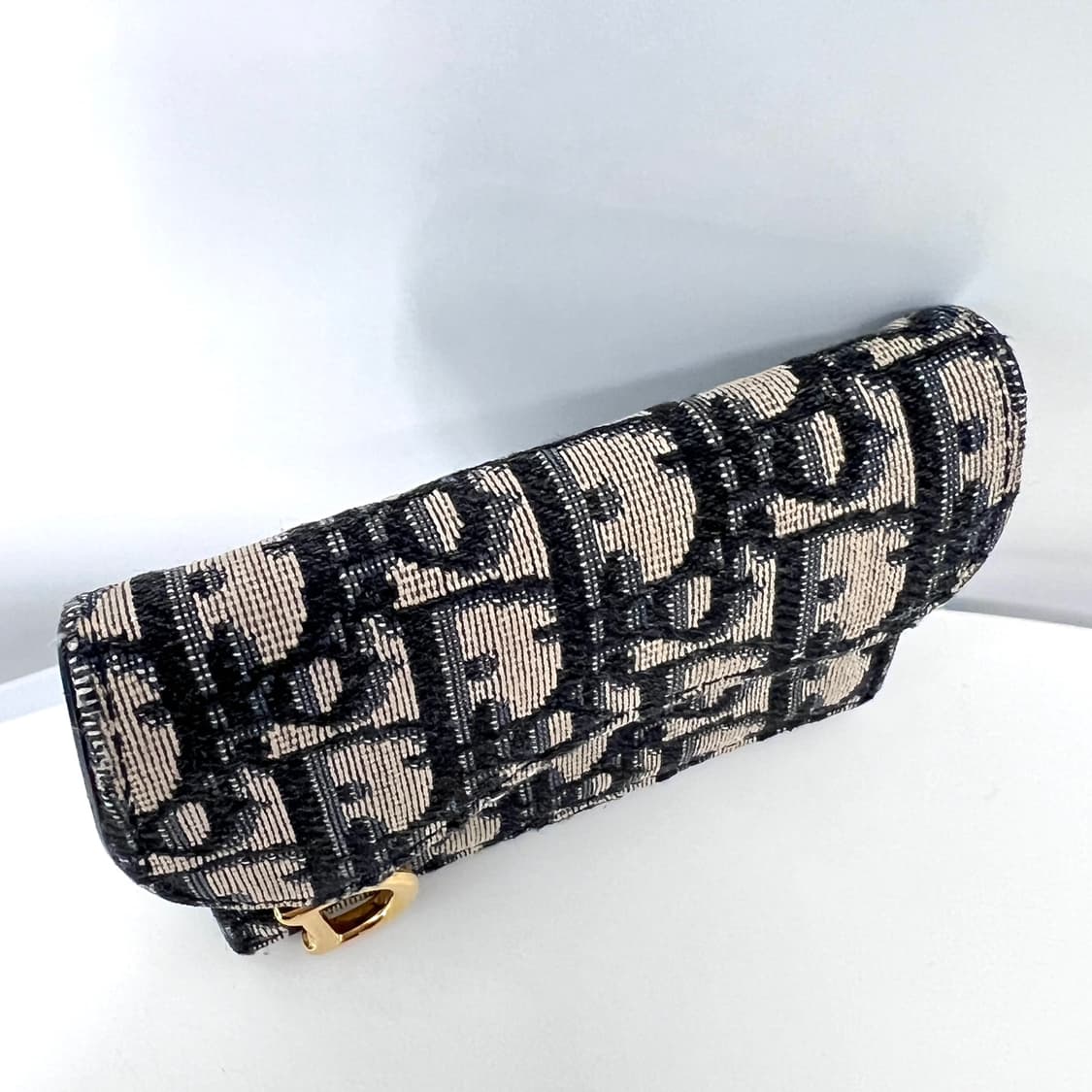 디올 오블리크 새들 여성 카드지갑 상품이미지5