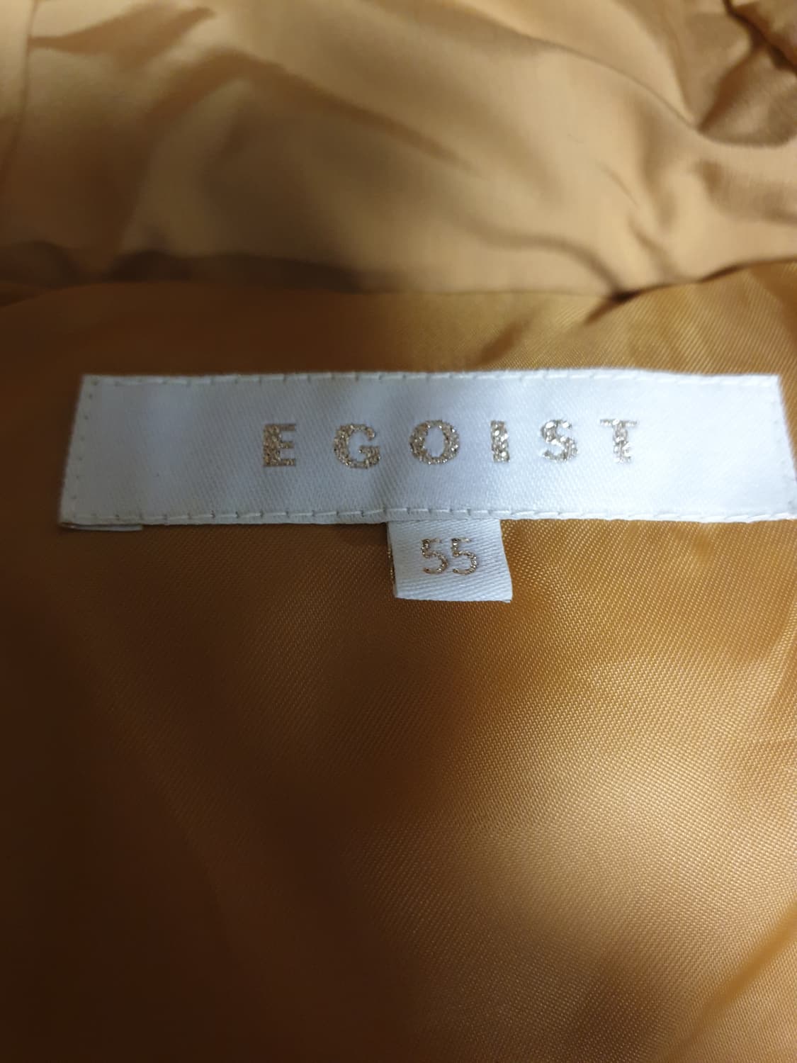 EGOIST 크롭 라쿤퍼 덕다운 경량 패딩 조끼 (55) 상품이미지4