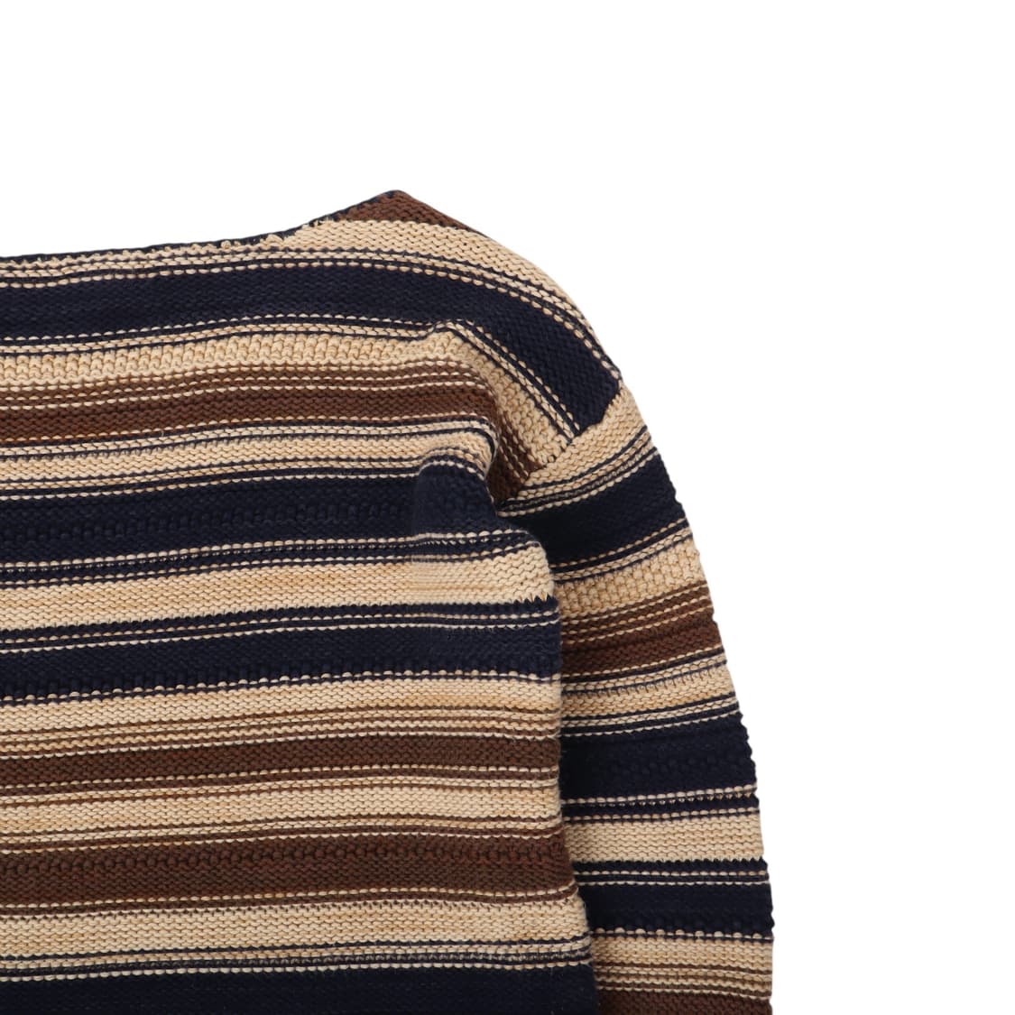 로렌 랄프로렌 베이지 스트라이프 보트넥 니트 상품이미지6
