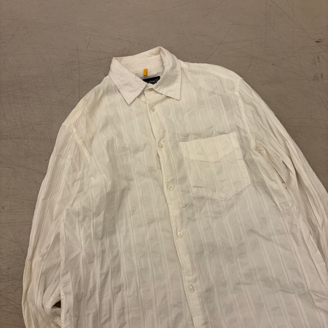 노티카 스트라이프 화이트 셔츠 상품이미지2