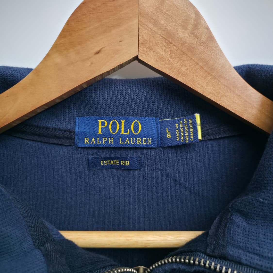 [L] 폴로 랄프로렌 네이비 쿼터집업 상품이미지5