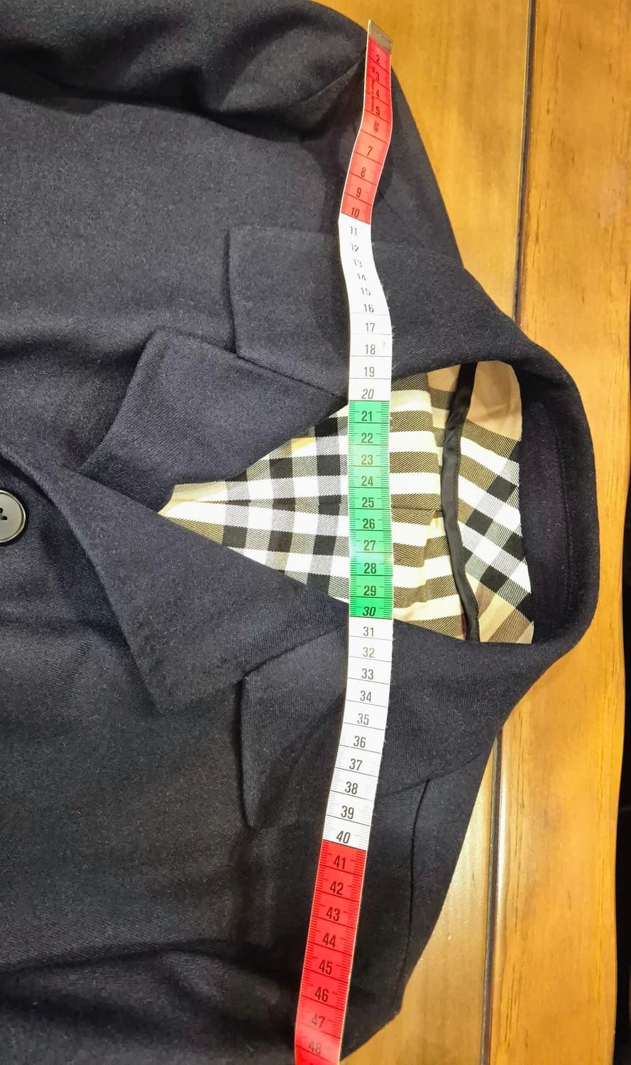 네이비 코트 상품이미지3