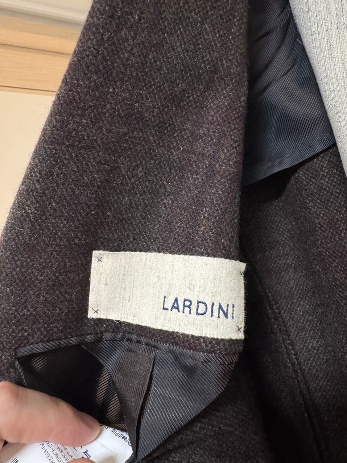 사르토리아 라르디니 글렌체크 스포츠자켓 48 상품이미지4