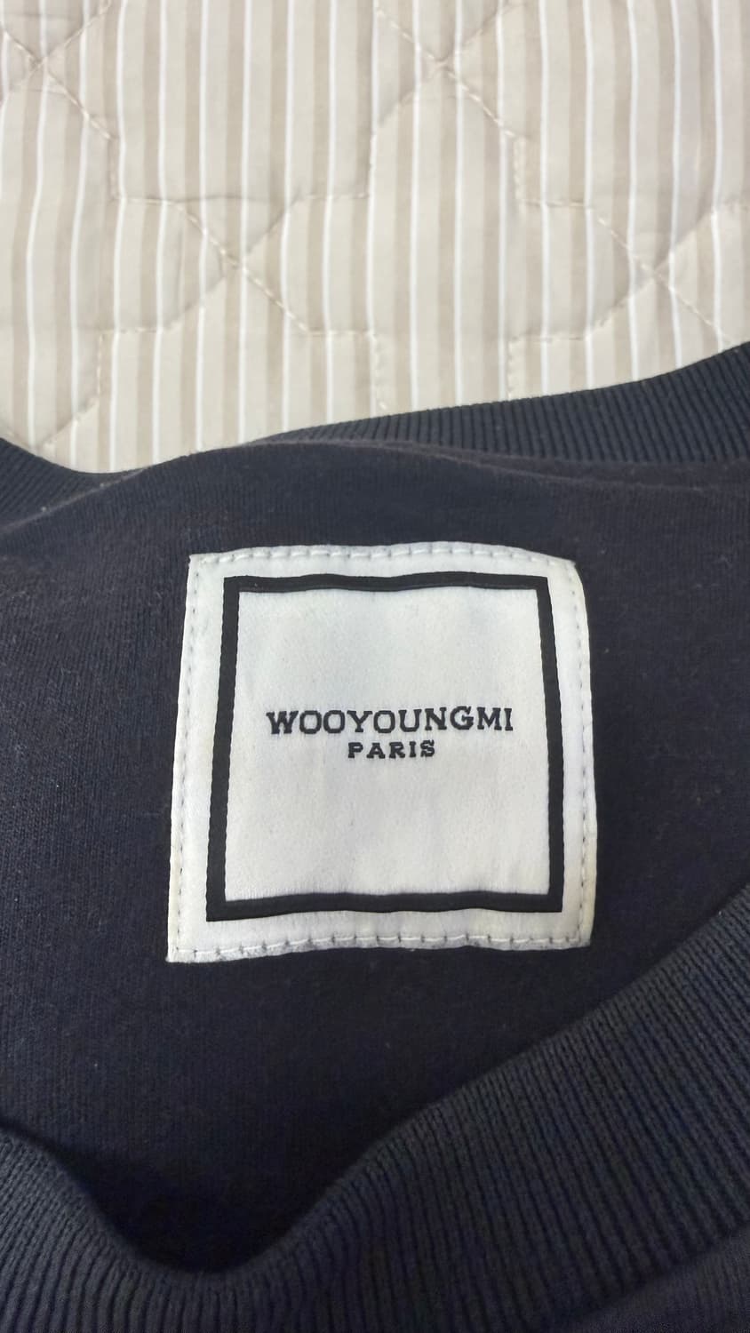 [52] 우영미 22SS 플라워 맨투맨 네이비 상품이미지2