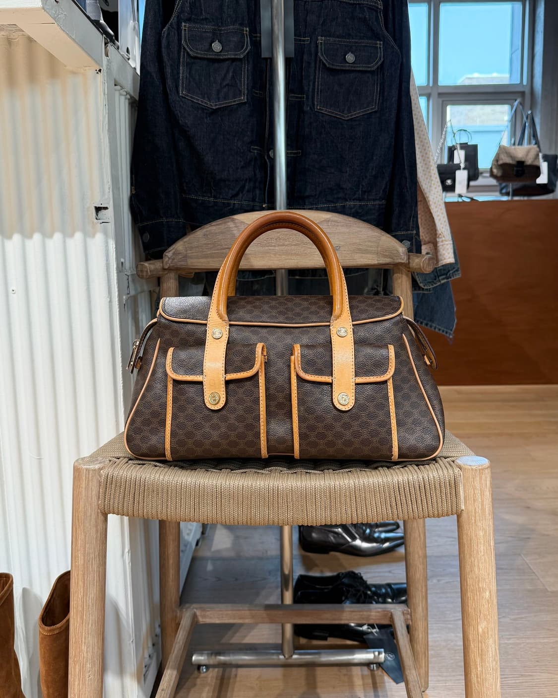 셀린느 브라운 마카담 토트백  상품이미지1