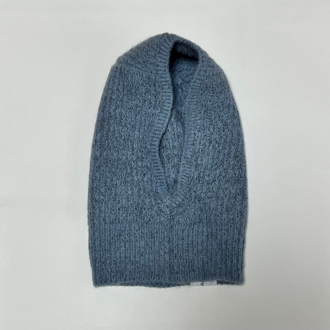 새상품 | STUDIO SALT 니트 바라클라바 블루 상품이미지3